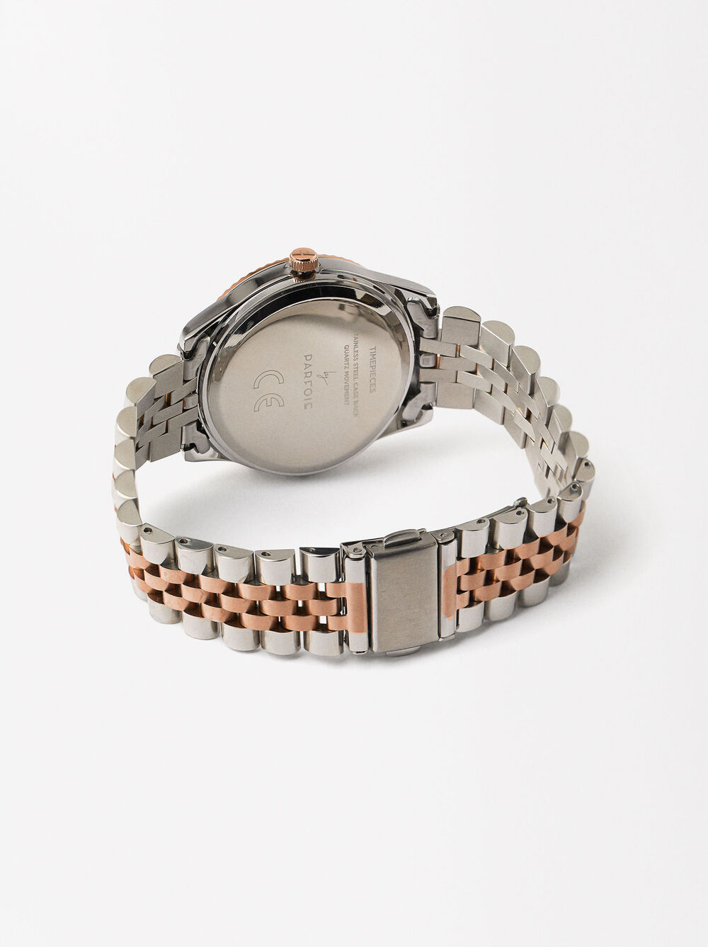 Watch With Two-Toned Steel Strap image number 3.0