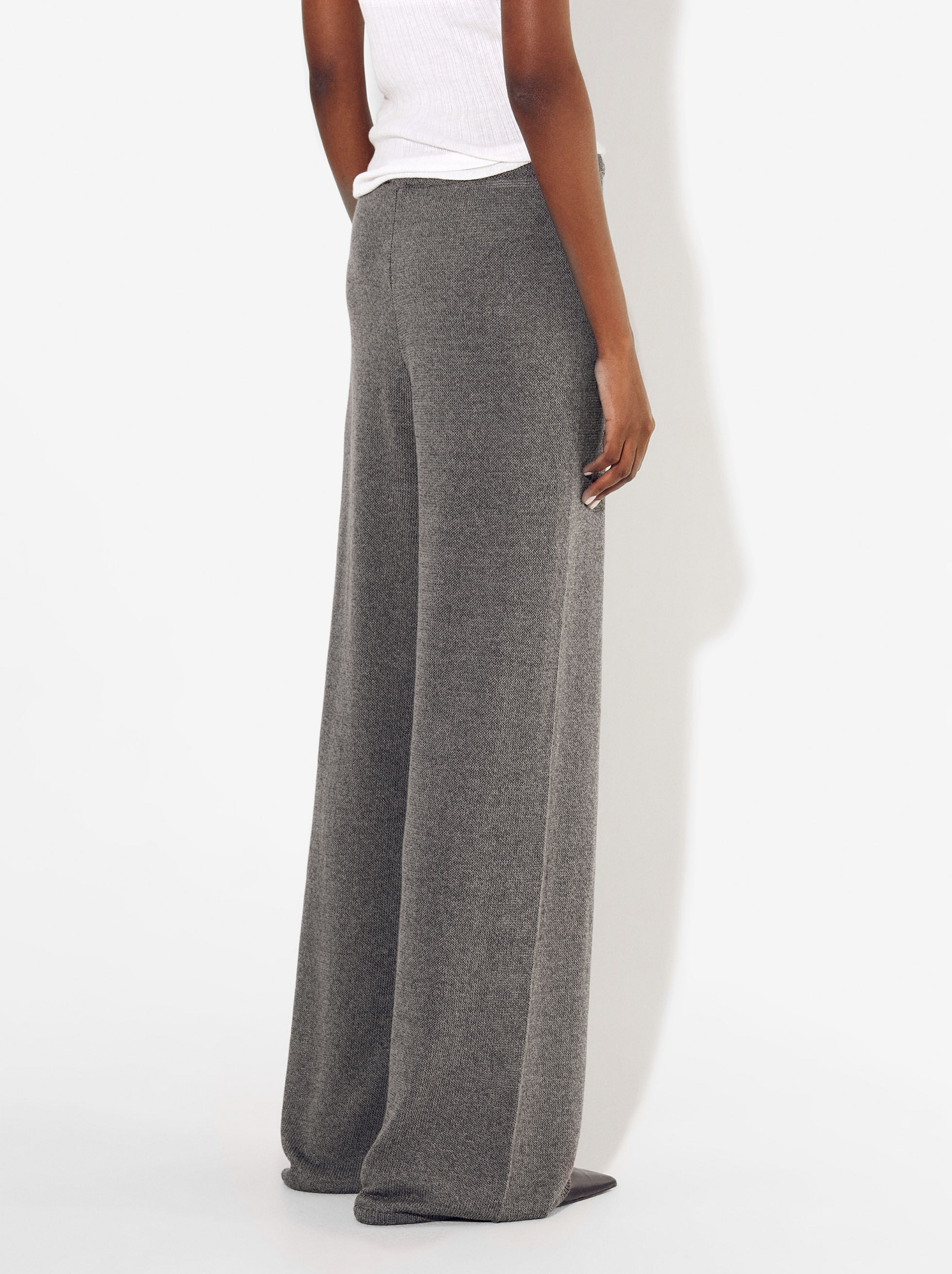 ASYOU knitted flare trouser co-ord in grey | ASOS