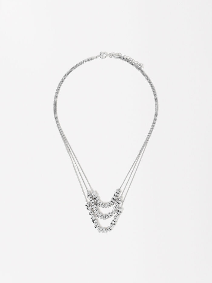 Multi-Chain Silver Necklace