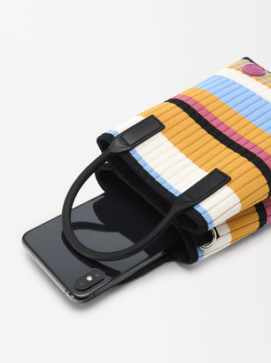 Étui Pour Téléphone Portable En Maille, Multicolore, hi-res