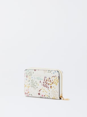 Wallet With Zip Fastening, Multicolor, hi-res