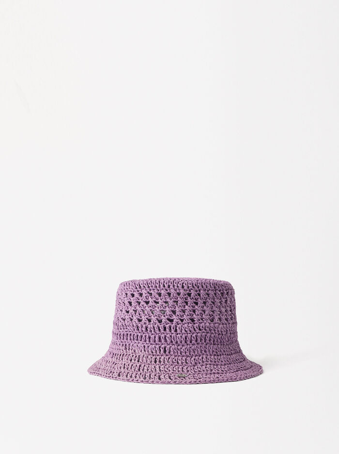 Pleciony Kapelusz Bucket Hat