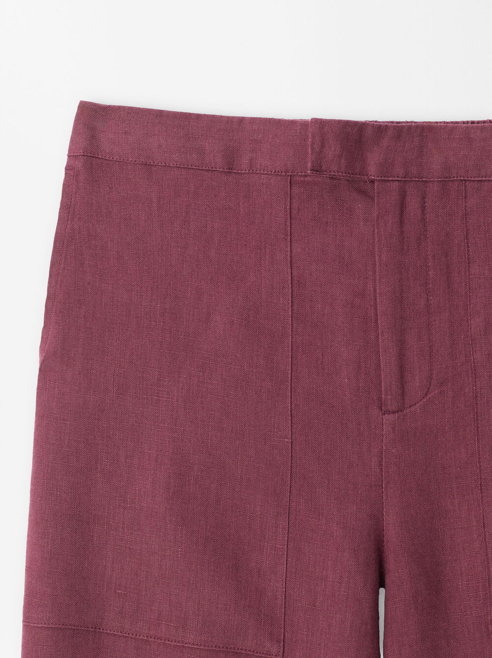 100% Linen Trousers image number 7.0