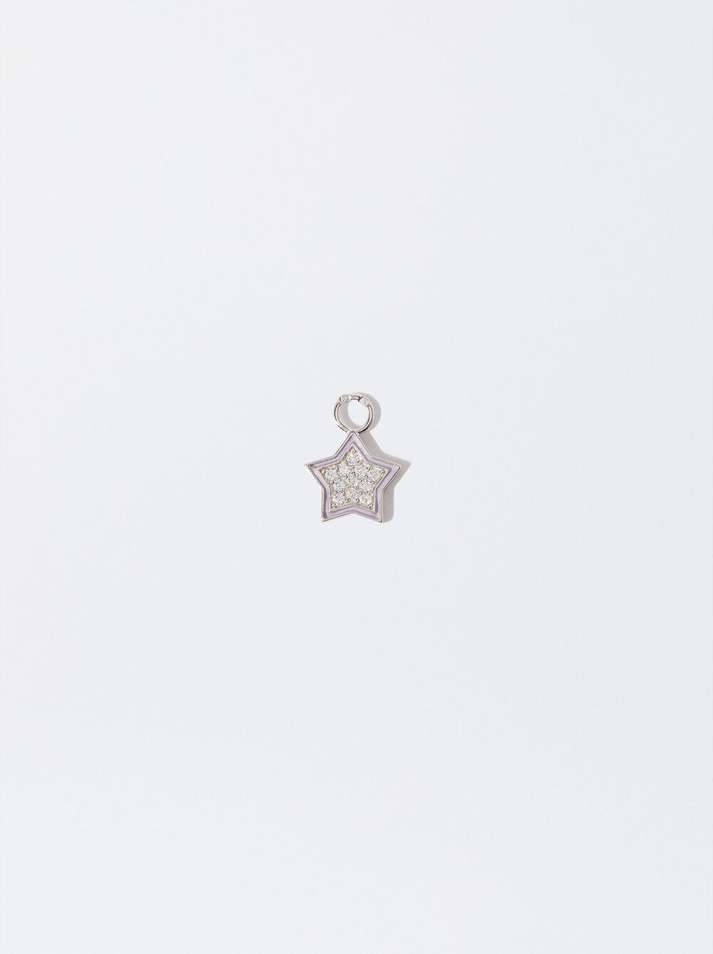 925 Silver Star Charm image number 0.0