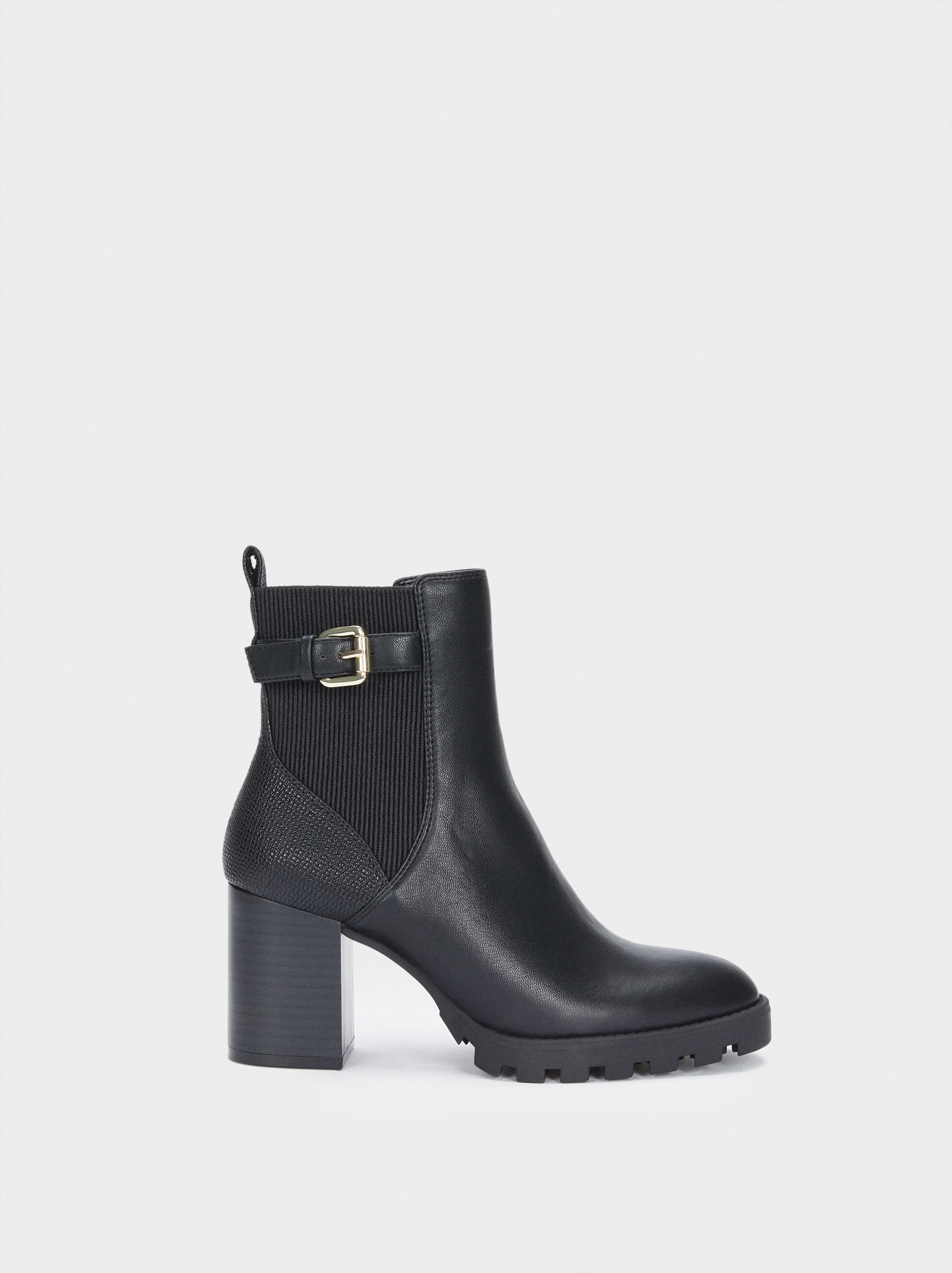 black ankle boots on sale