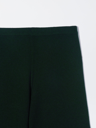 Pantalón De Punto, Verde, hi-res