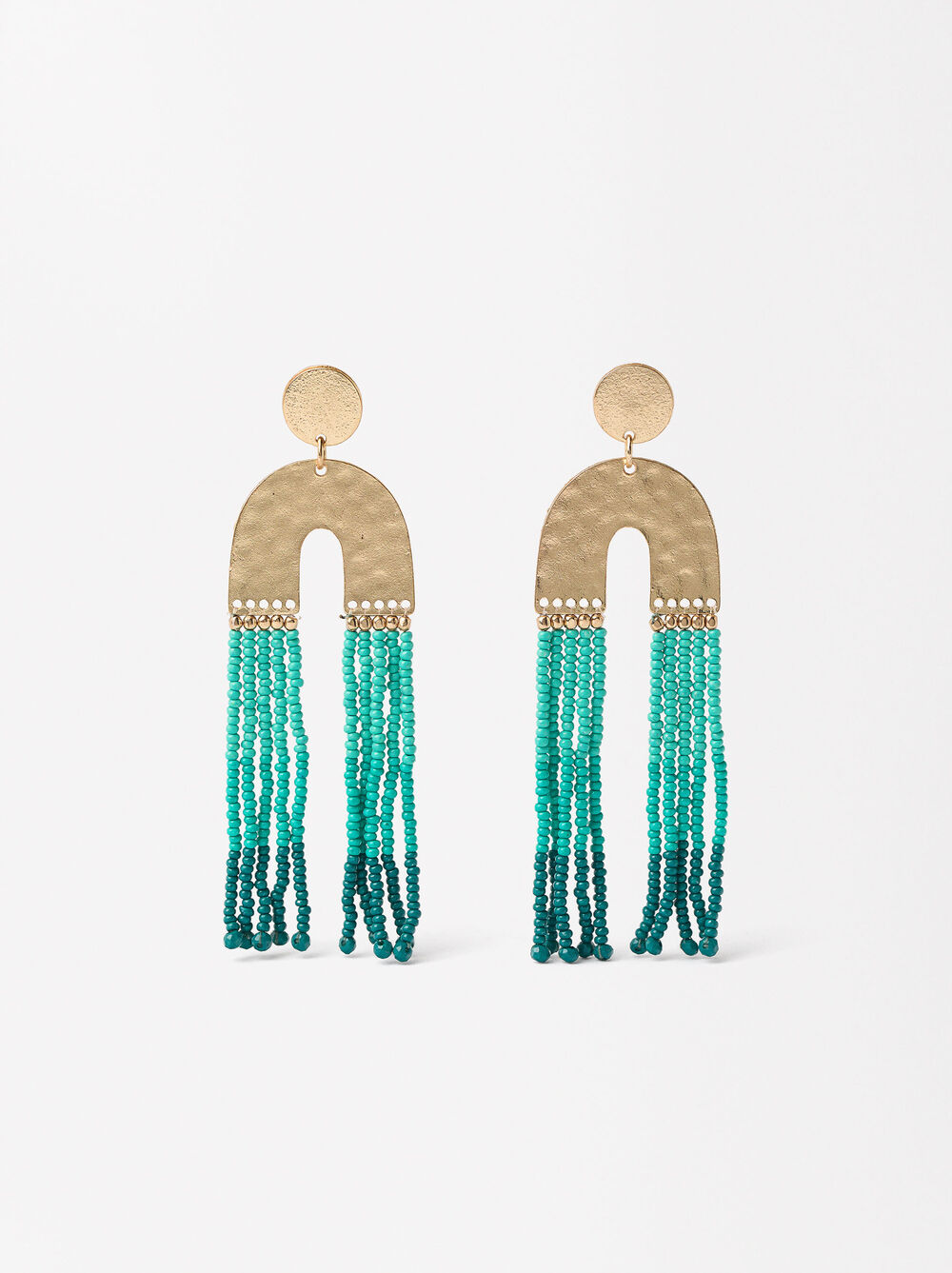 Long Earrings With Beads image number 2.0