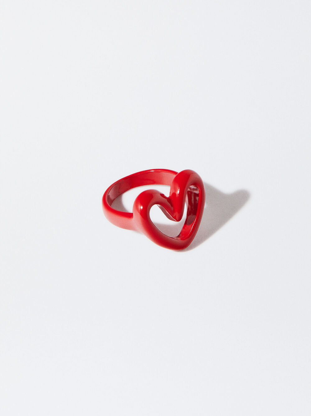 Online Exclusive - Enameled Heart Ring image number 3.0