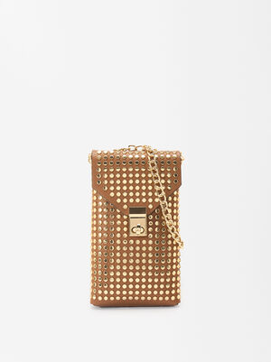 Studded Phone Pouch