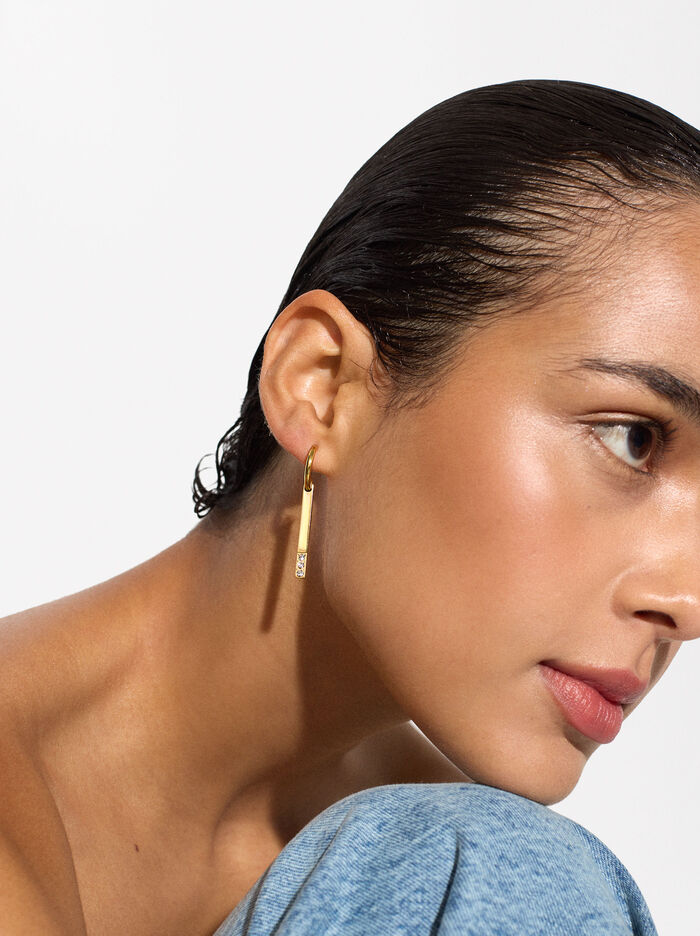 Ear Cuff Individuelle Bicolore - Acier Inoxydable
