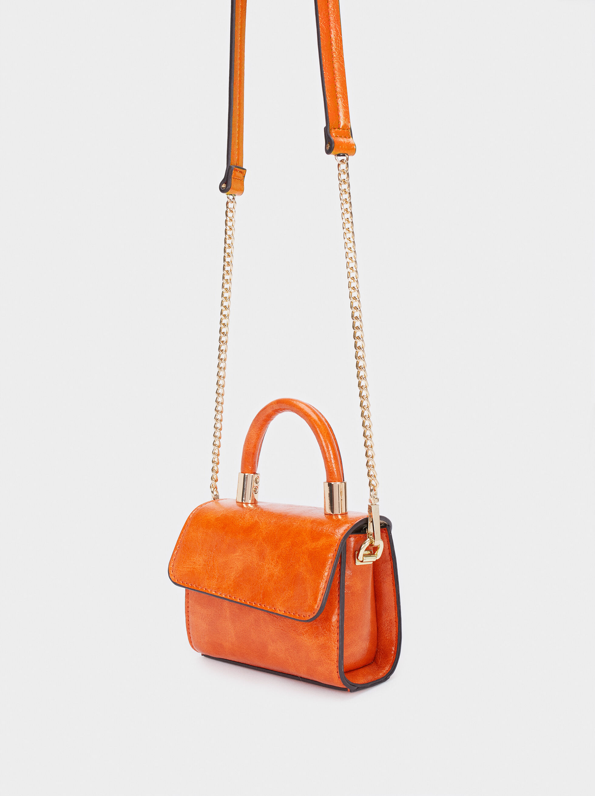 Xs Crossbody Bag - Orange - Woman - Cross Bags - parfois.com