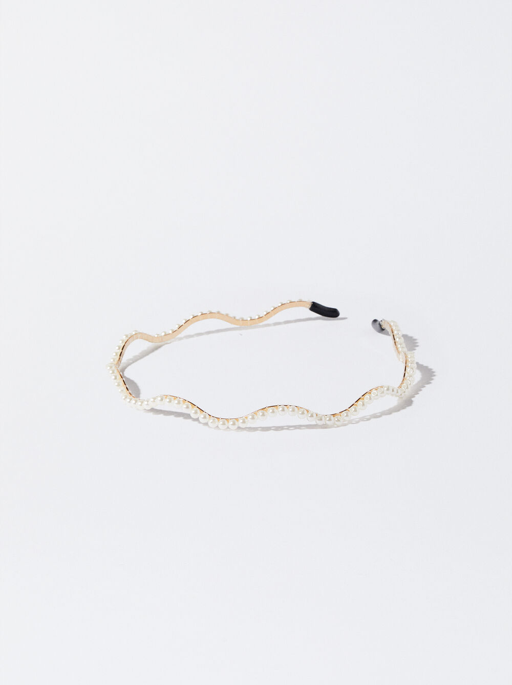 Unregelmäßiges Stirnband Mit Perlen image number 0.0