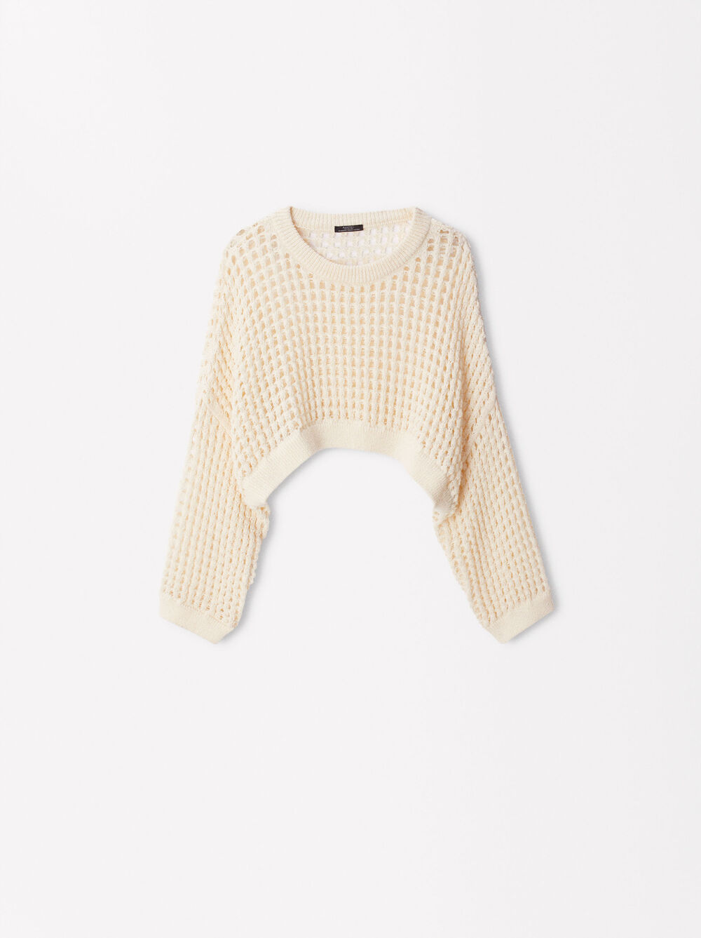 Online Exclusive - Round-Neck Knit Sweater image number 0.0