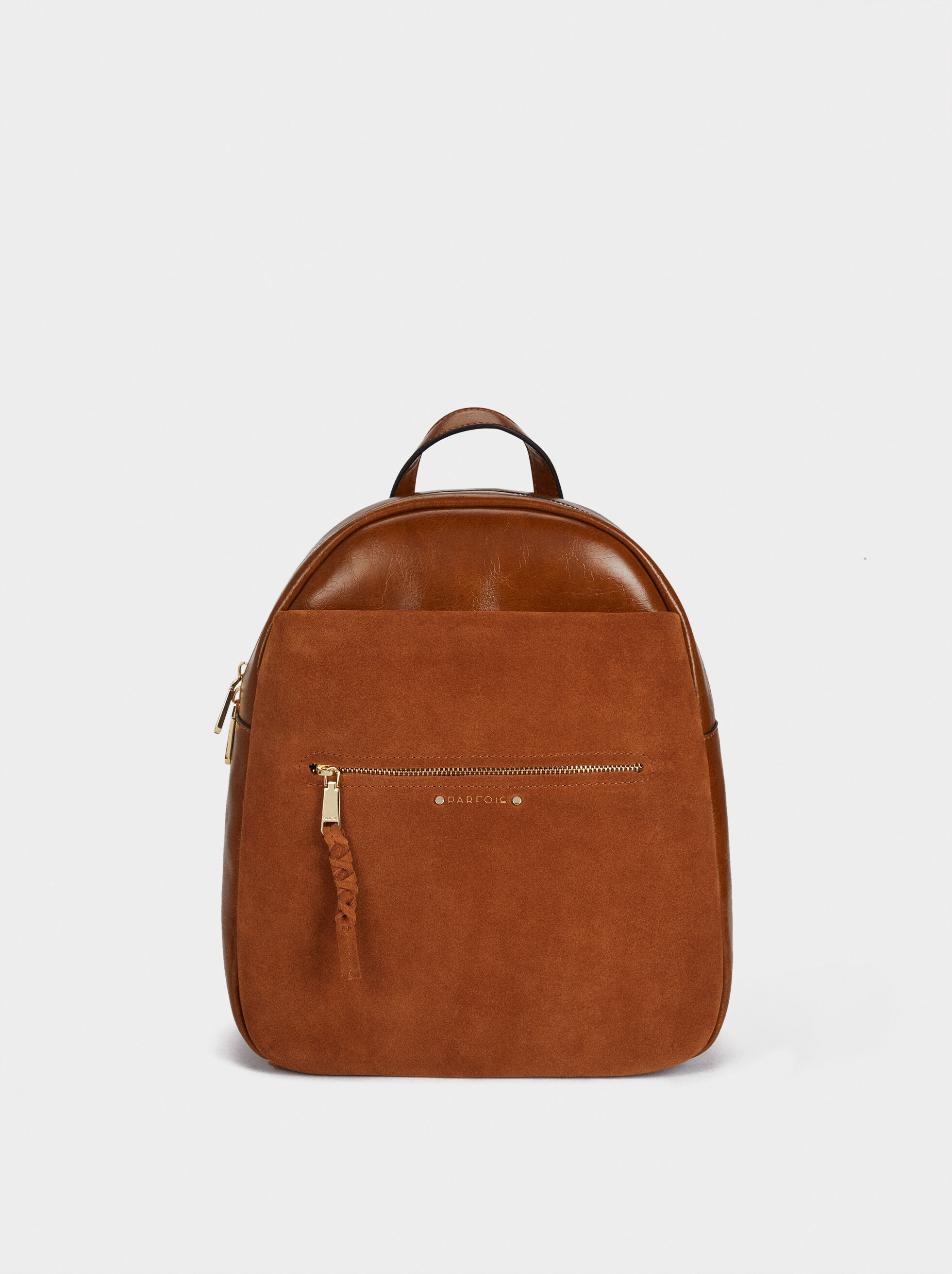 suede backpack women's