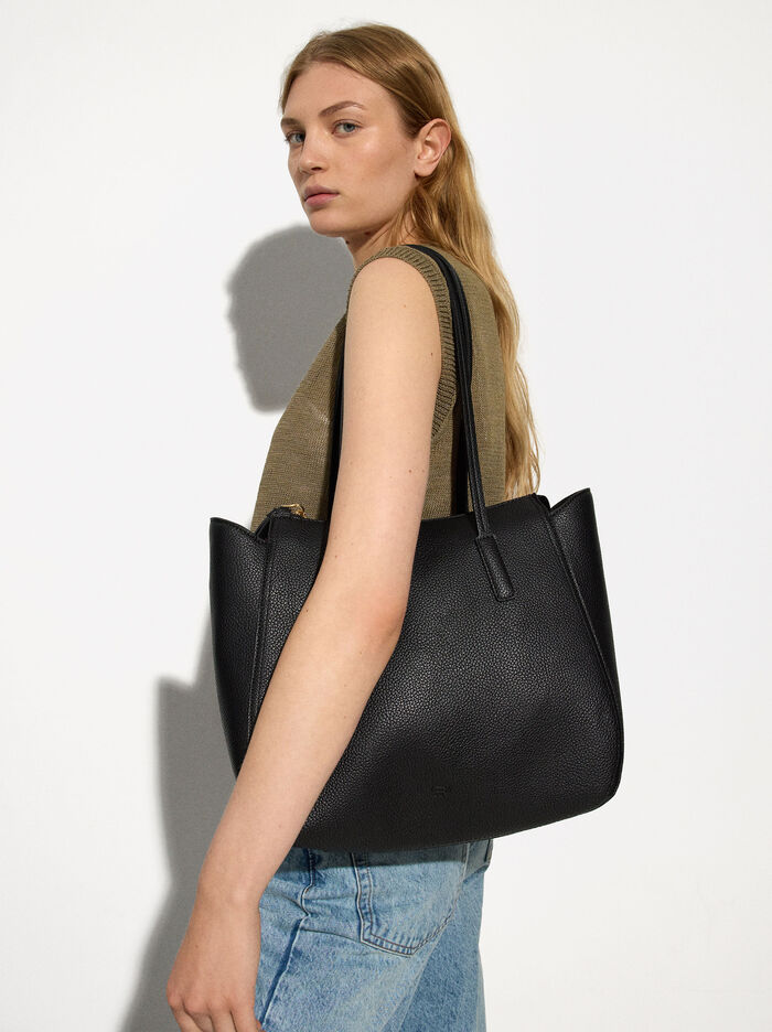 Shopper Bag With Strap