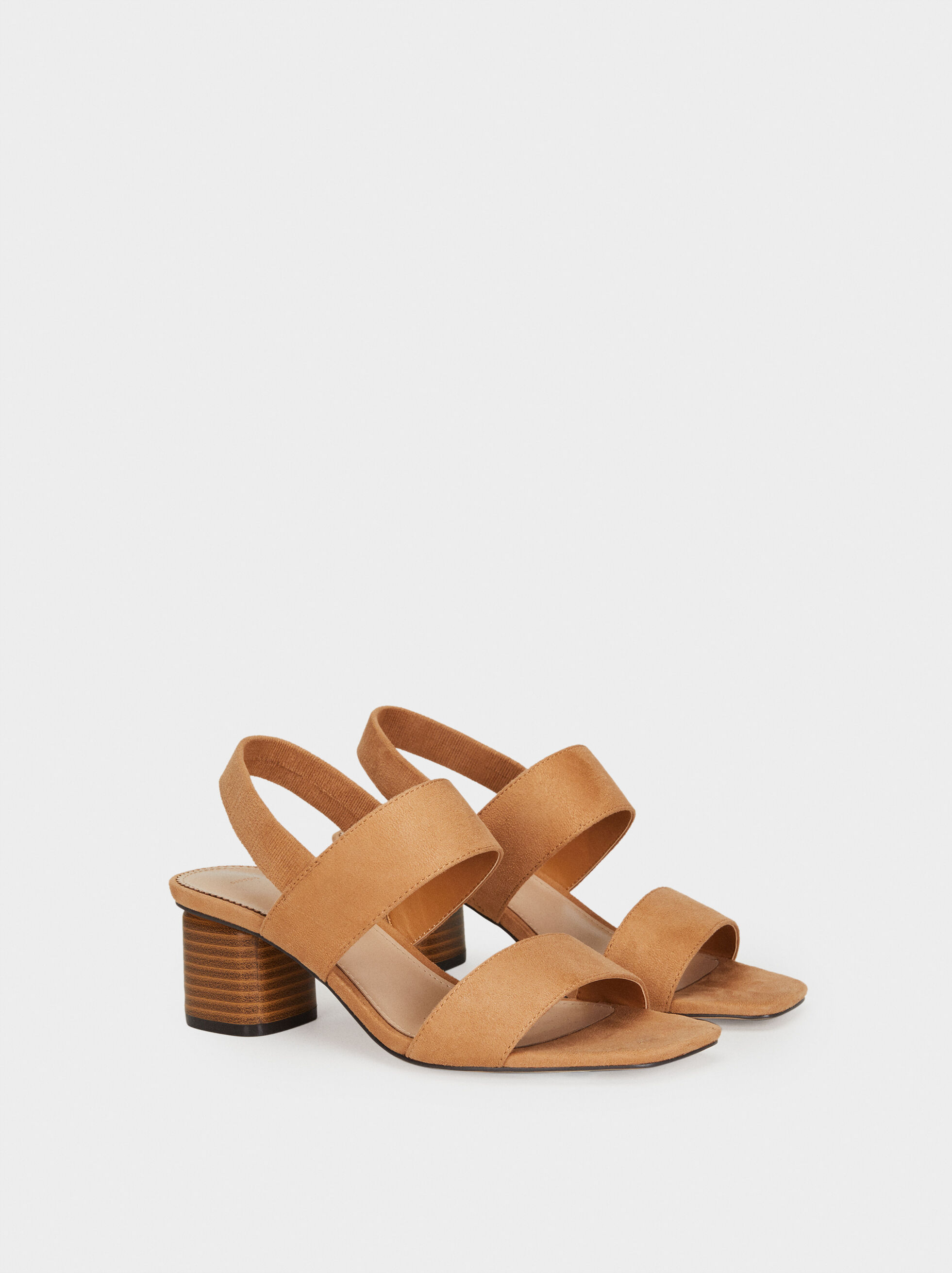 medium heel sandal
