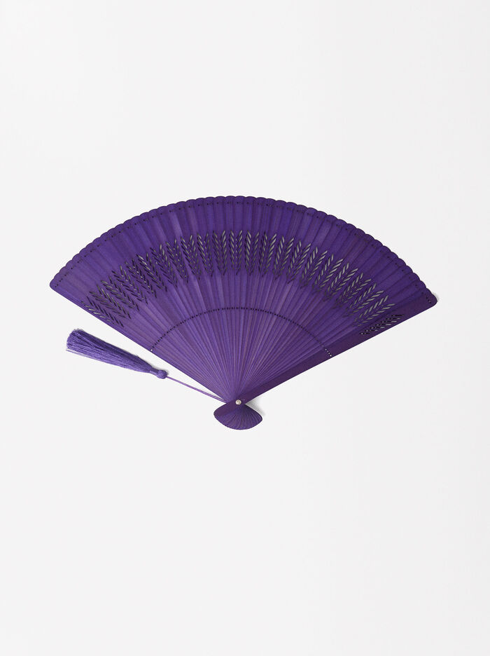 Perforated Fan With Pendant