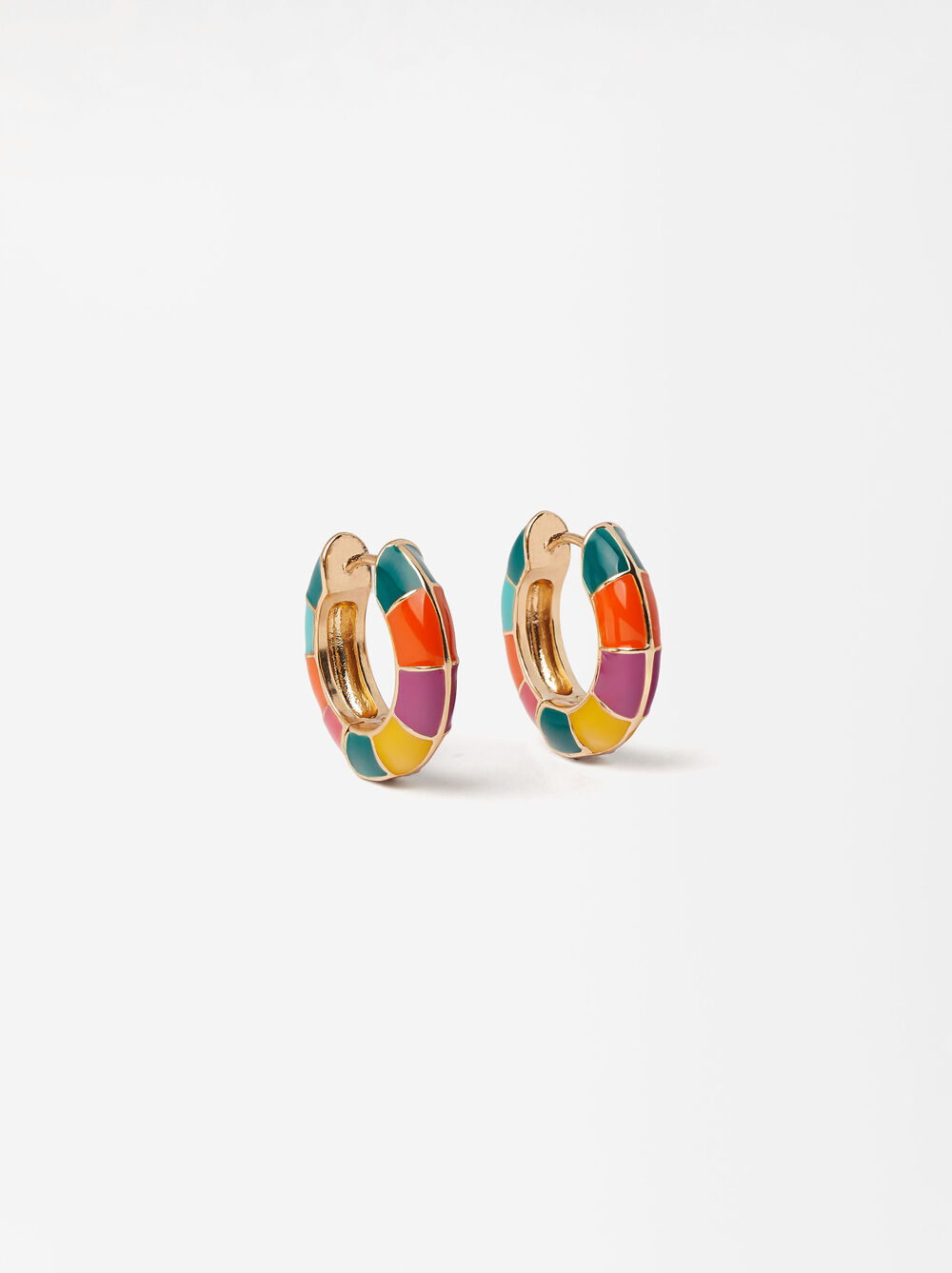 Multicolored Hoop Earrings image number 0.0