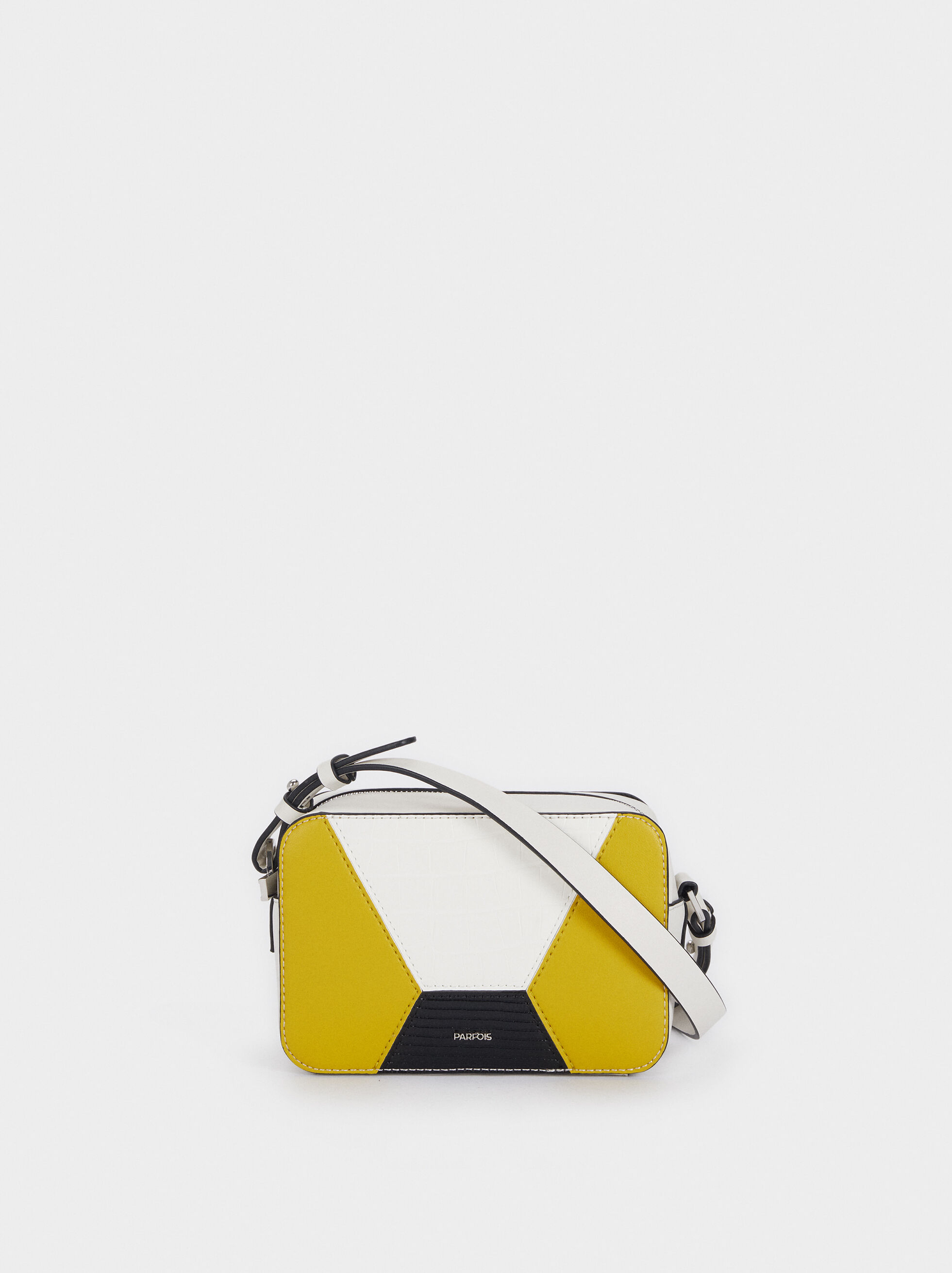 white crossbody purse