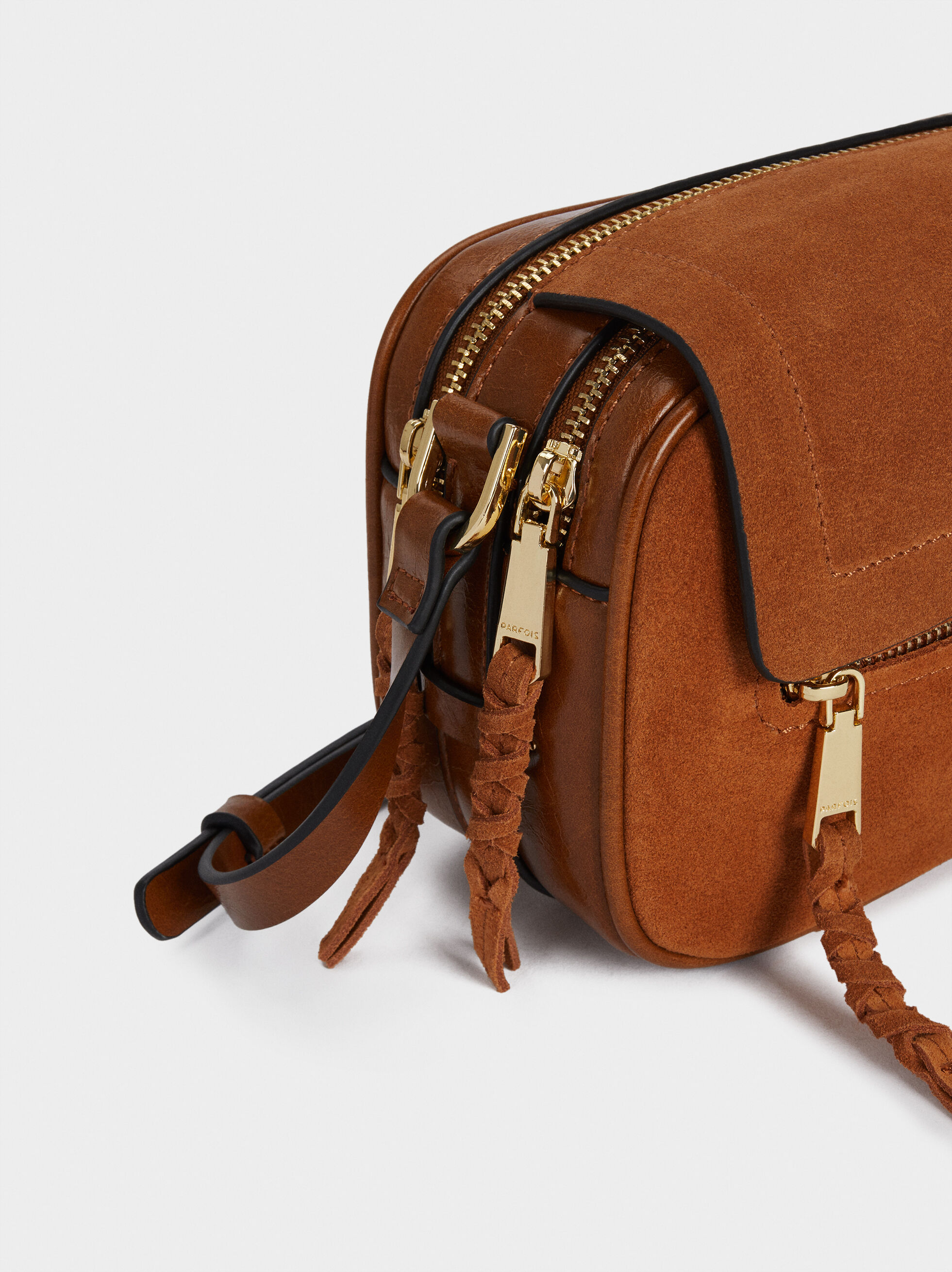 suede crossbody