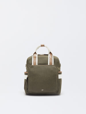 Canvas Backpack Multifunction Straps