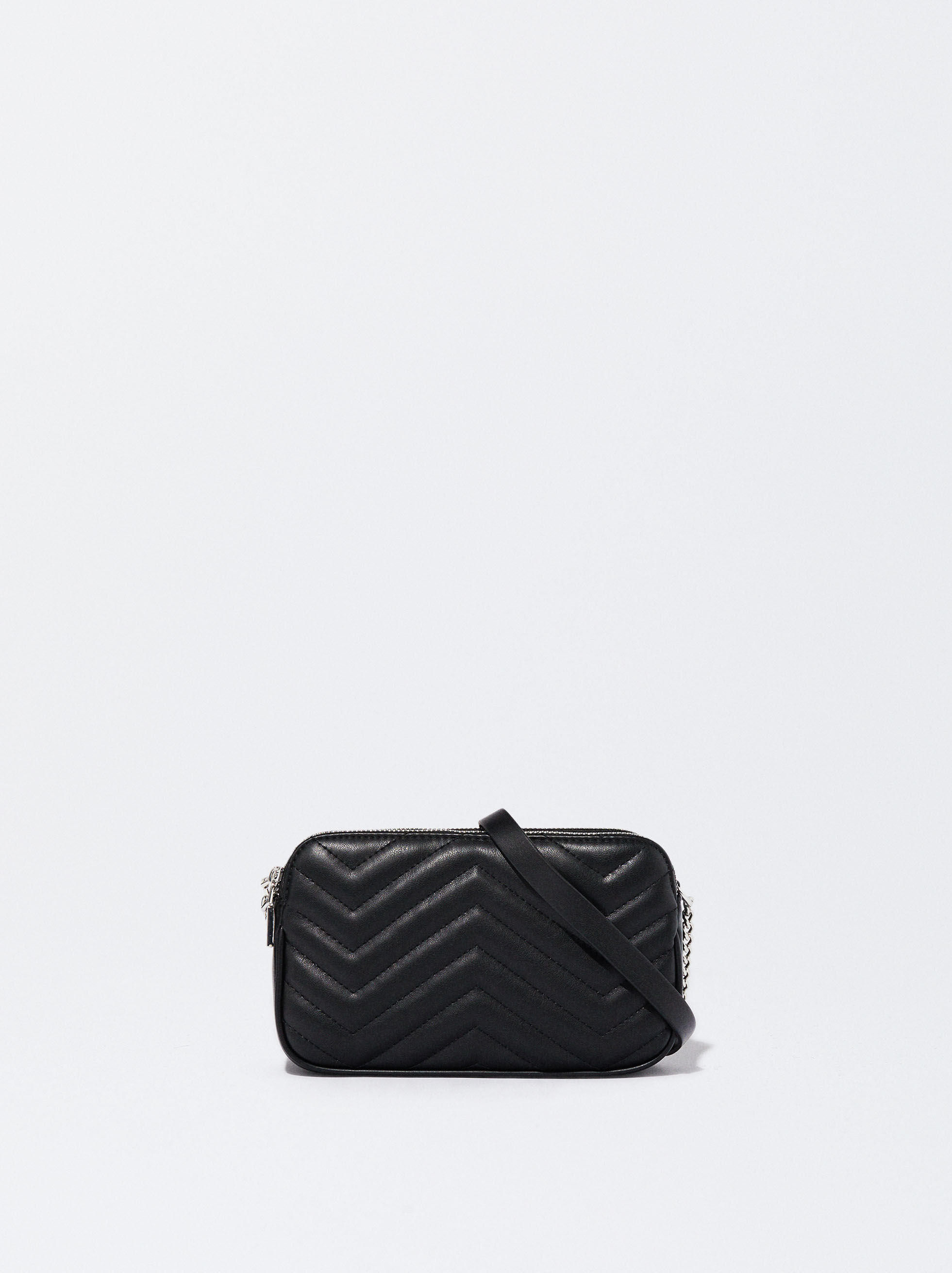 DKNY BODHI CROSSBODY - Handbag - black/silver-coloured/black - Zalando.de