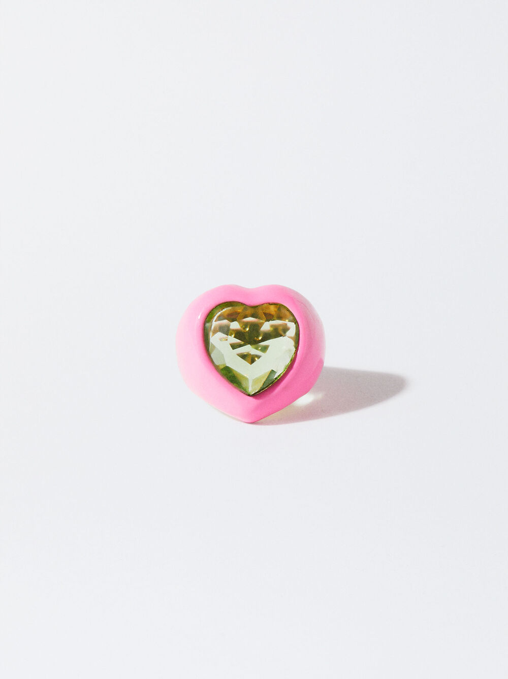 Online Exclusive - Enameled Heart Ring image number 0.0