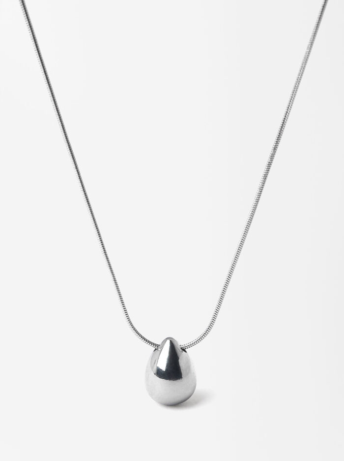 Drop Necklace - Stainless Steel