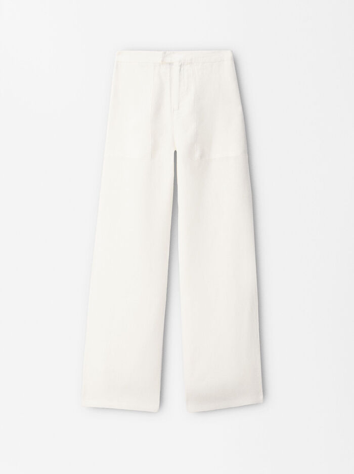 100% Linen Trousers