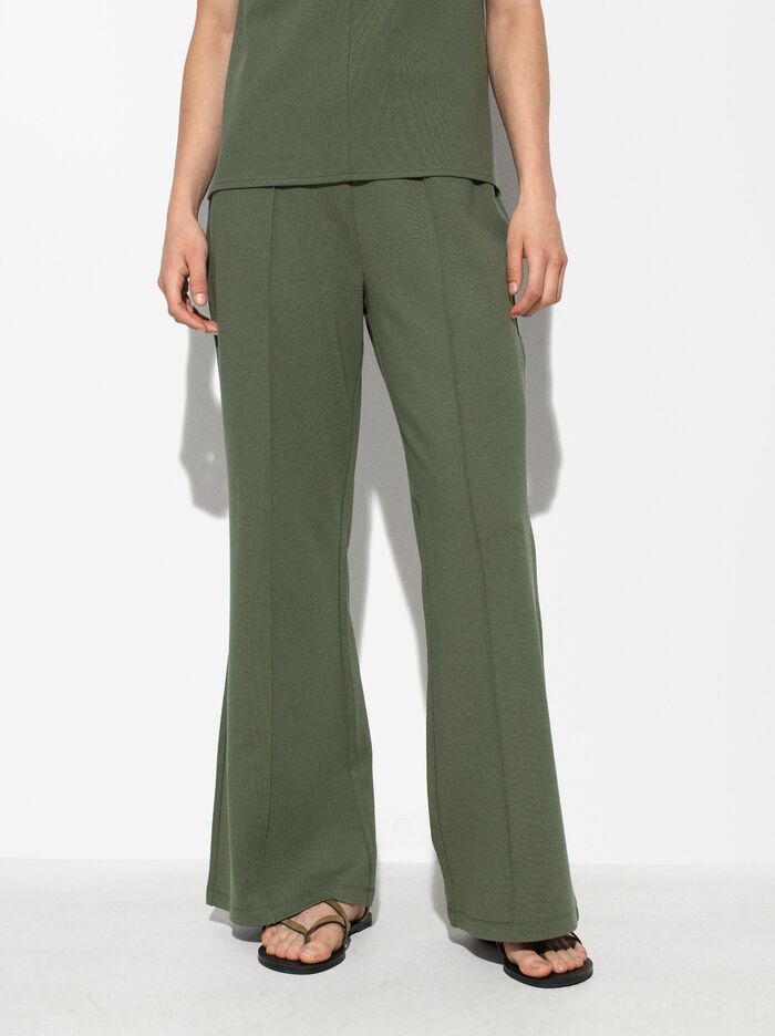 Online Exclusive - Trousers With Seam Detail
