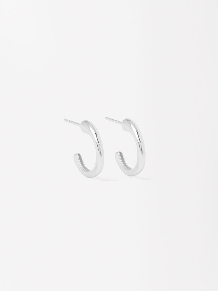 Hoop Earrings - Sterling Silver 925