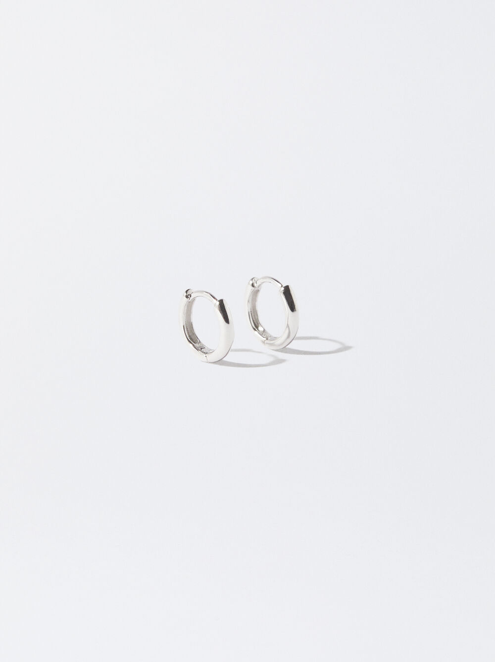 925 Silver Personalised Hoop Earrings image number 0.0