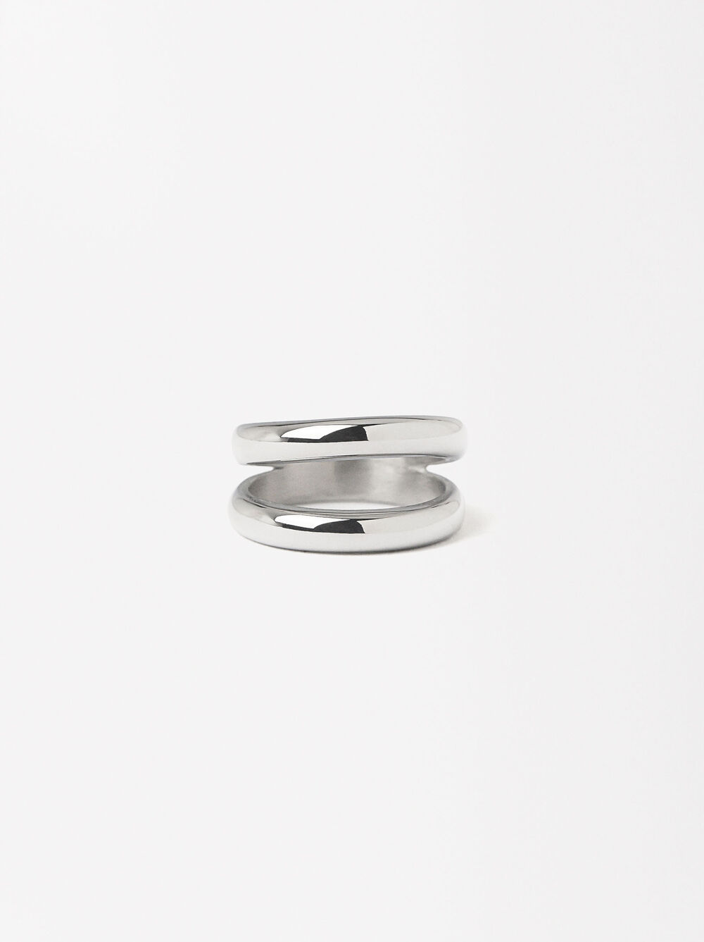 Double Ring - Stainless Steel image number 0.0