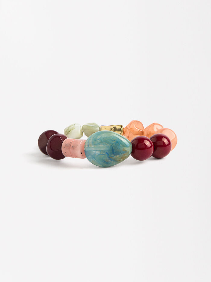 Pulsera Elástica Con Piedras