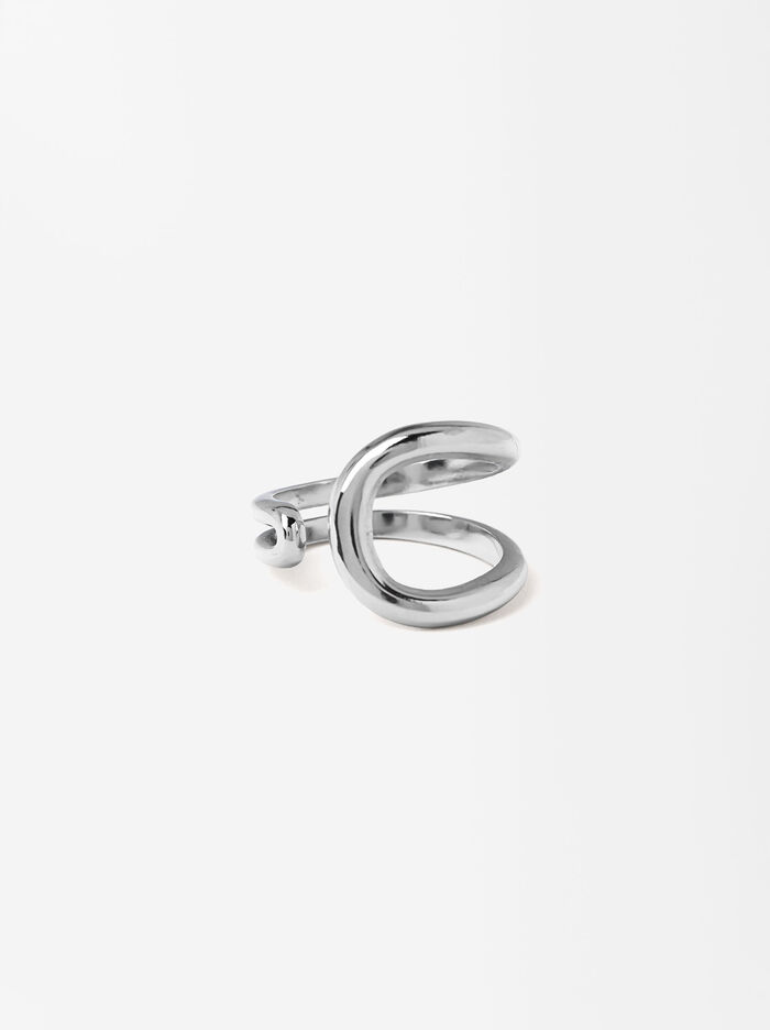 Wave Ring - Stainless Steel