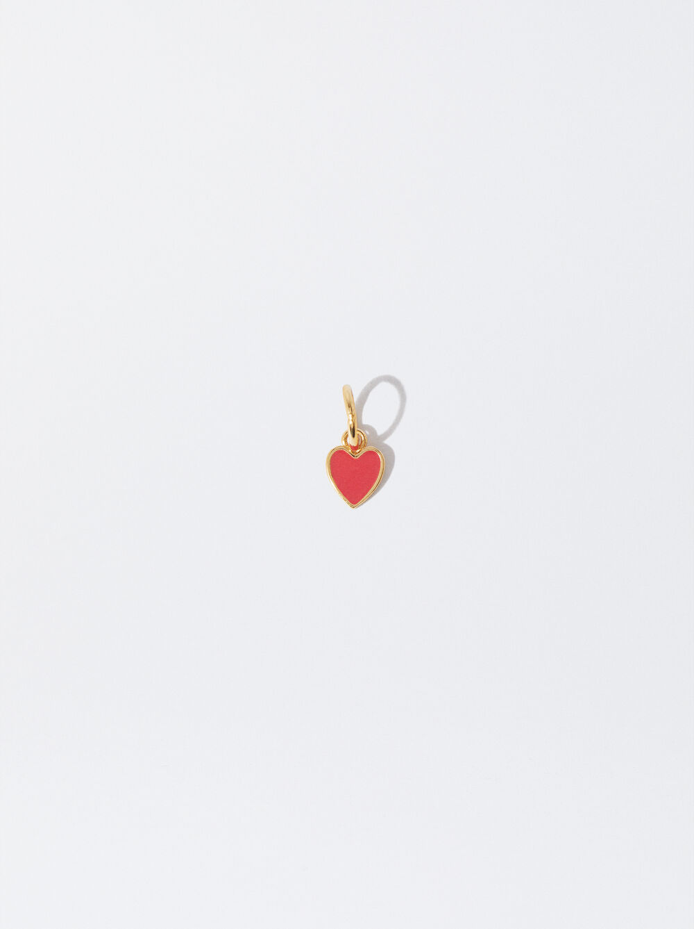 925 Silver Heart Charm image number 1.0