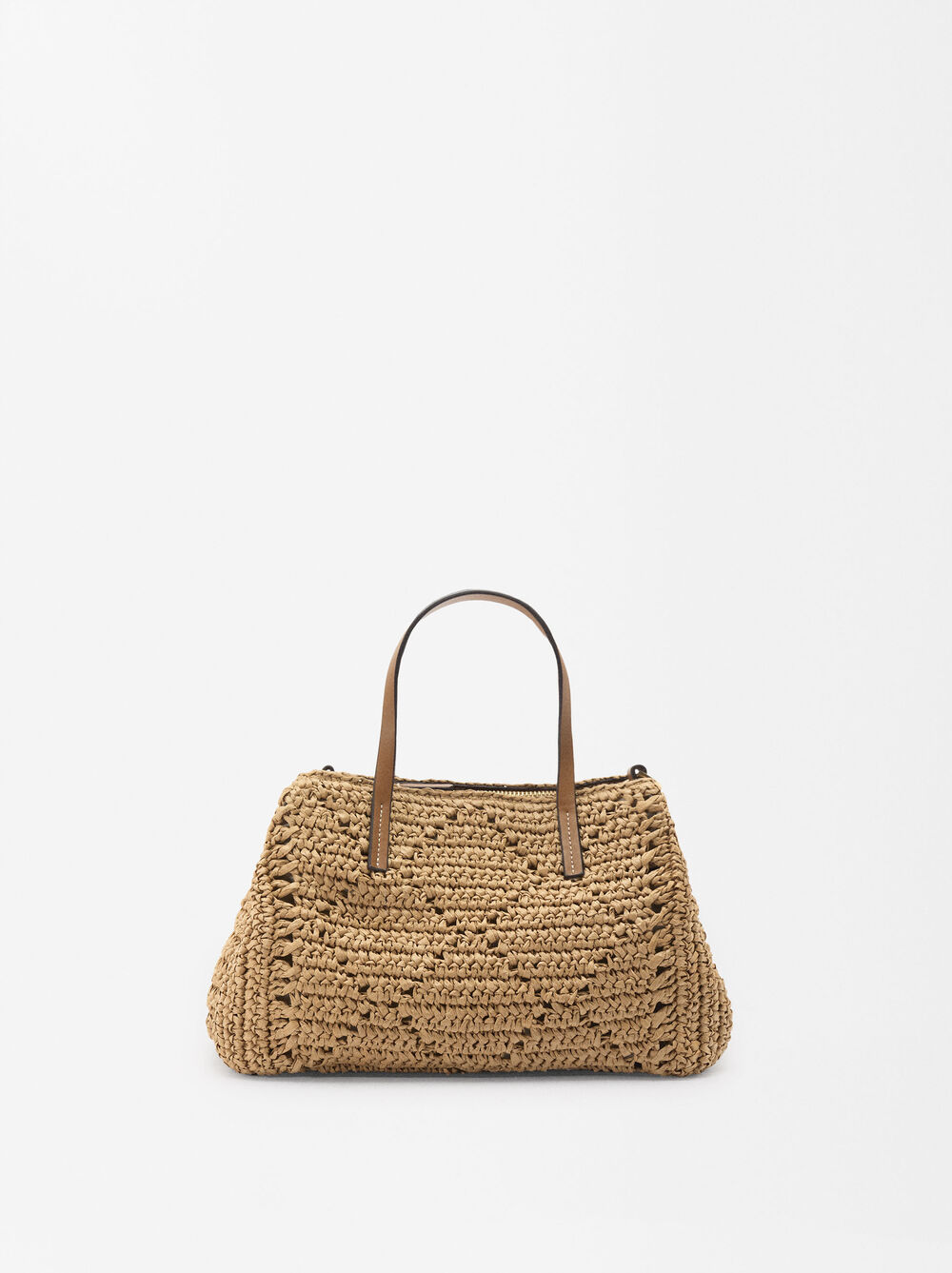 Straw Effect Tote Bag image number 0.0