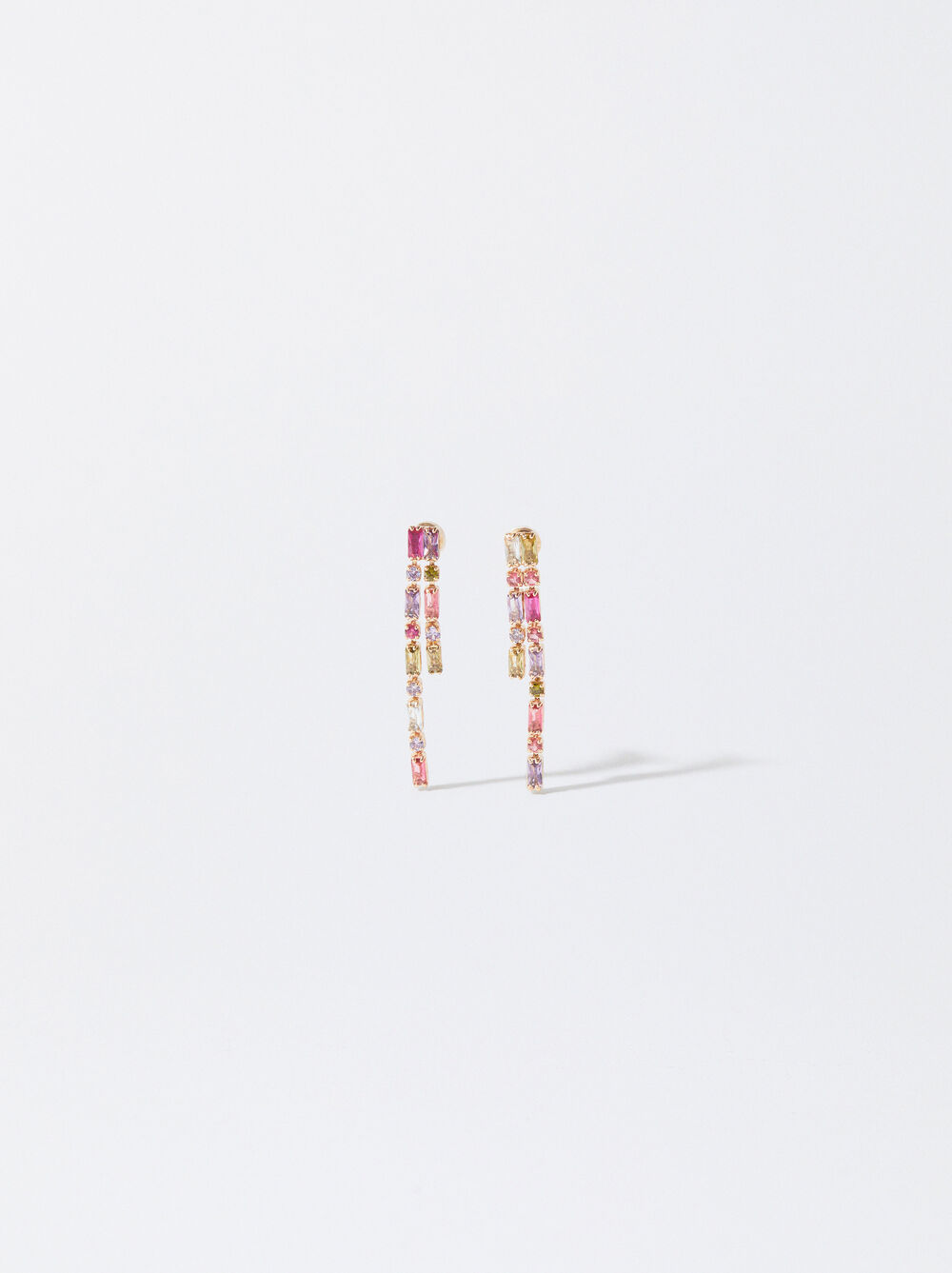 Earrings With Multicolor Crystals image number 0.0