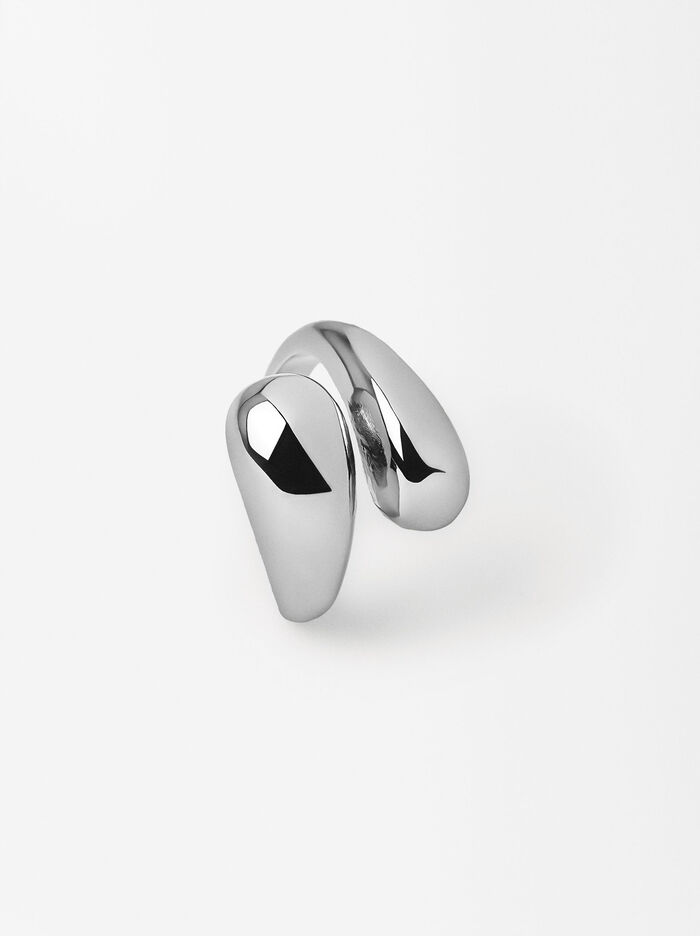 Silver Drop Ring