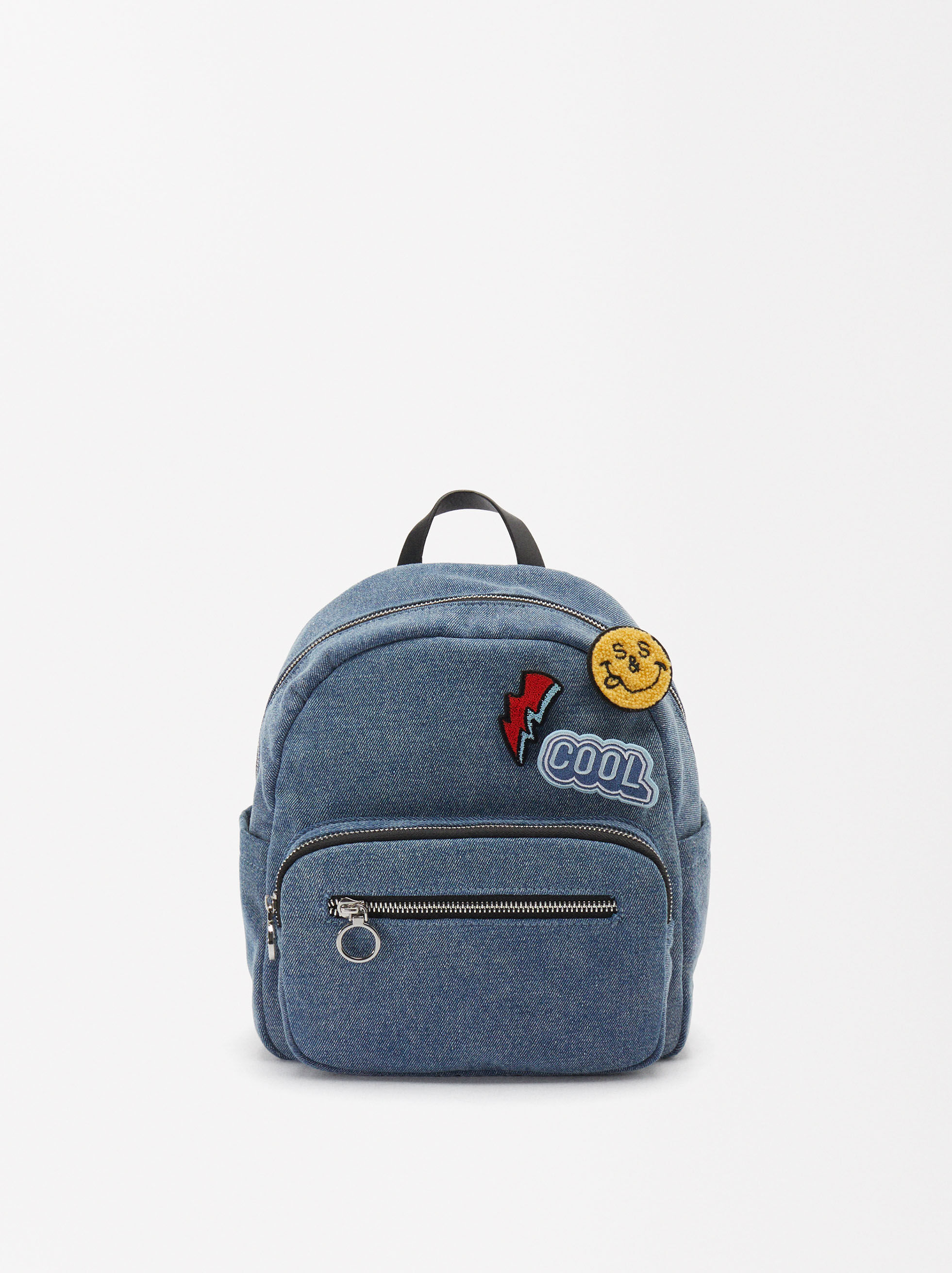 Denim Backpack Blue | Parfois