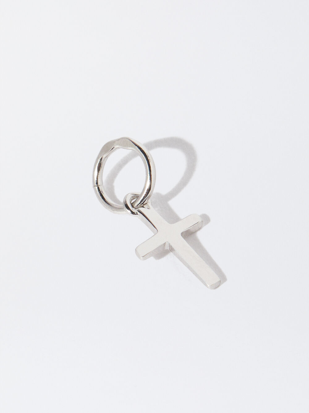 925 Silver Cross Charm image number 2.0
