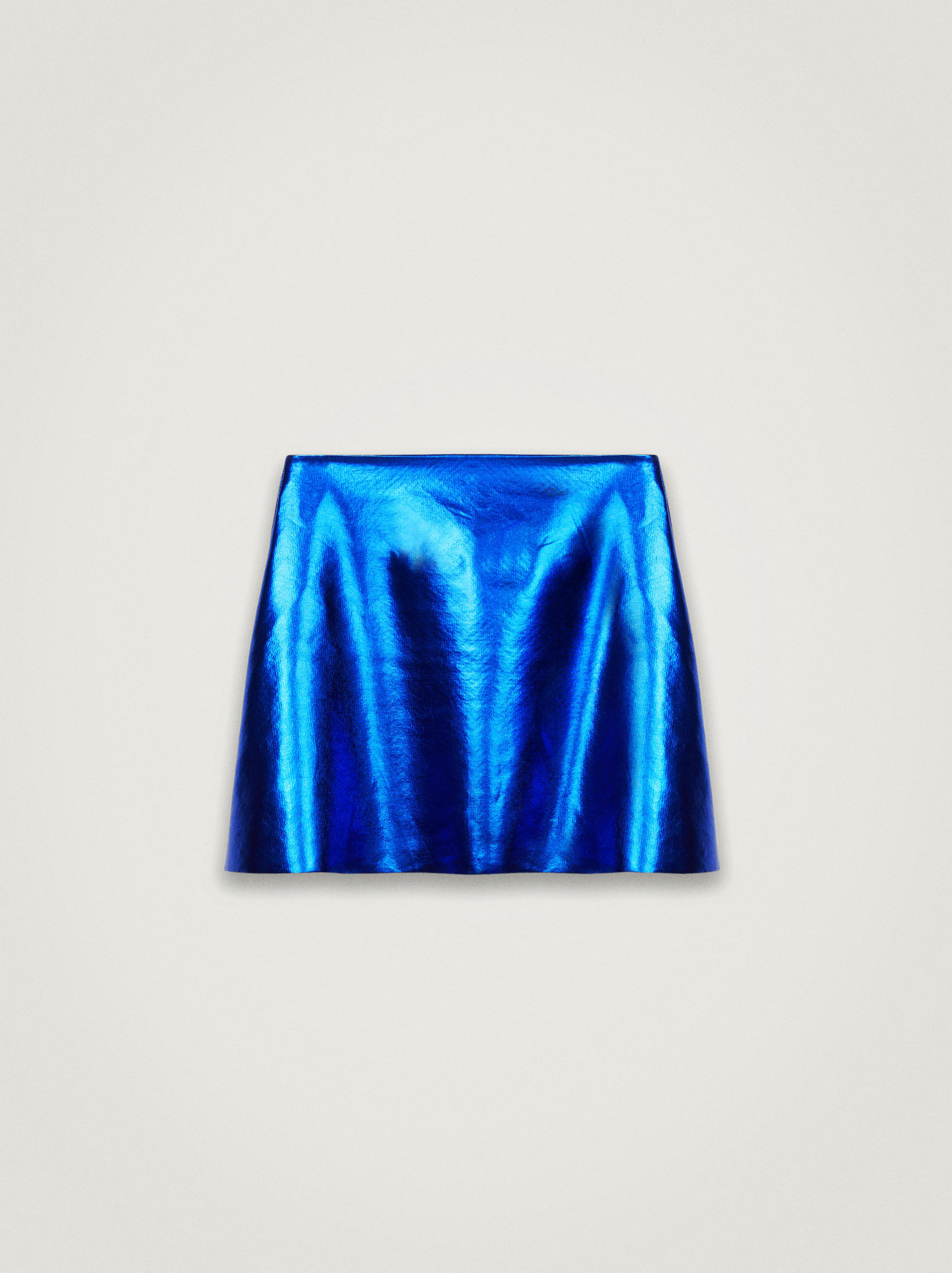 Limited Edition Short Metallic Skirt 