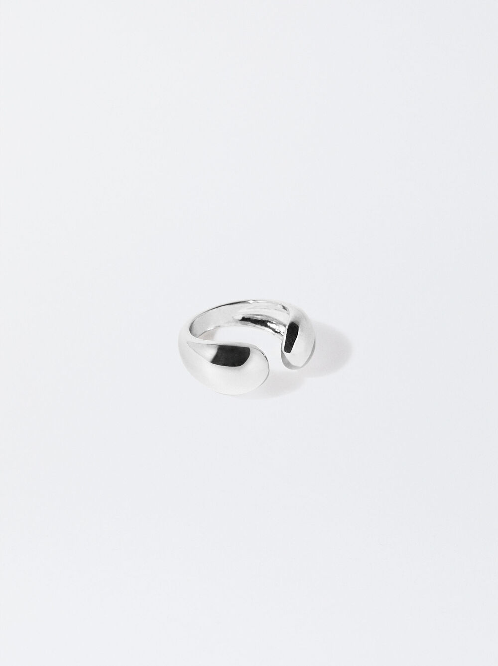 Pinky Finger Silver Ring image number 3.0