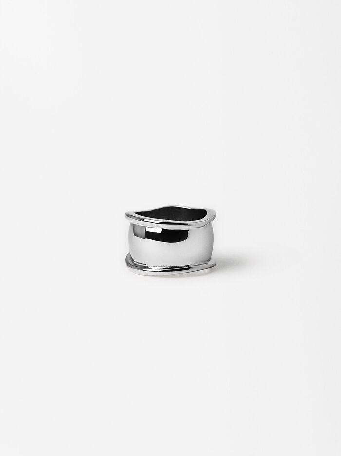 Wide Silver Ring