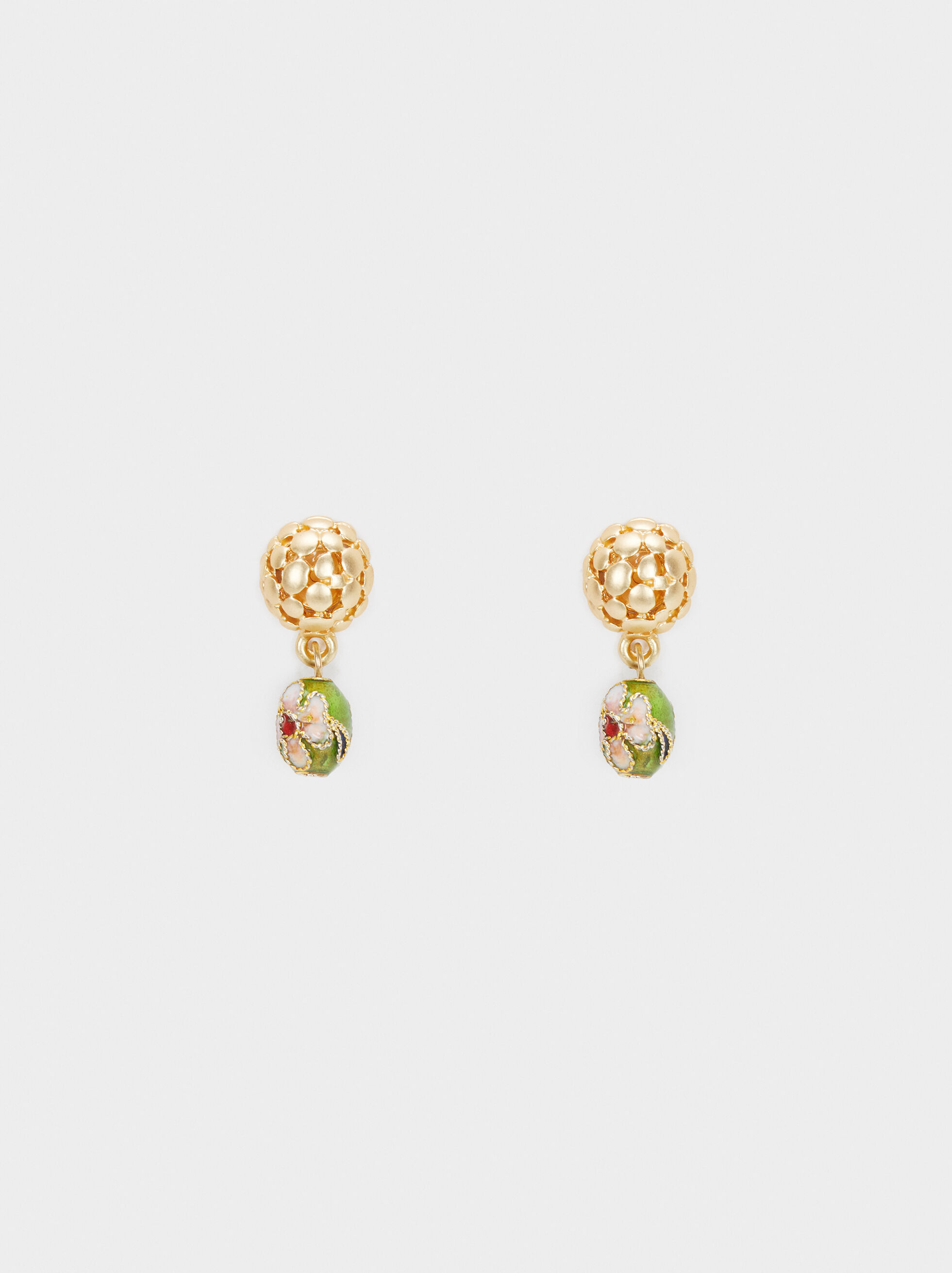 small gold earrings