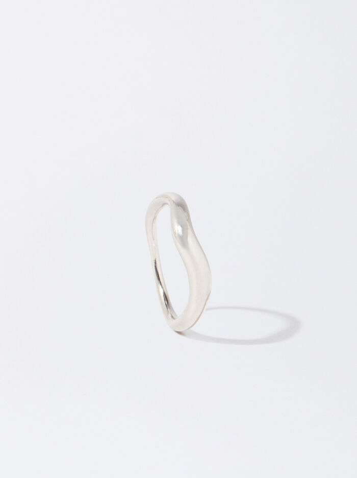 Irregular Silver Ring