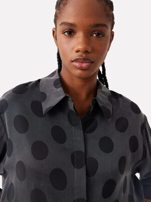 Online Exclusive - Camicia Lyocell A Pois image number 3.0