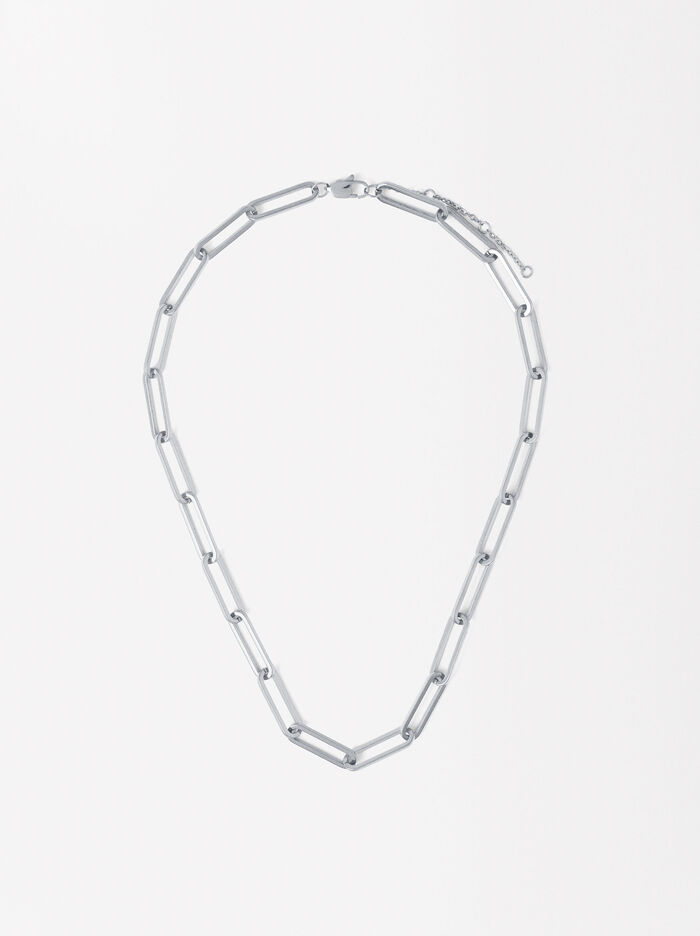 Link Necklace - Stainless Steel 