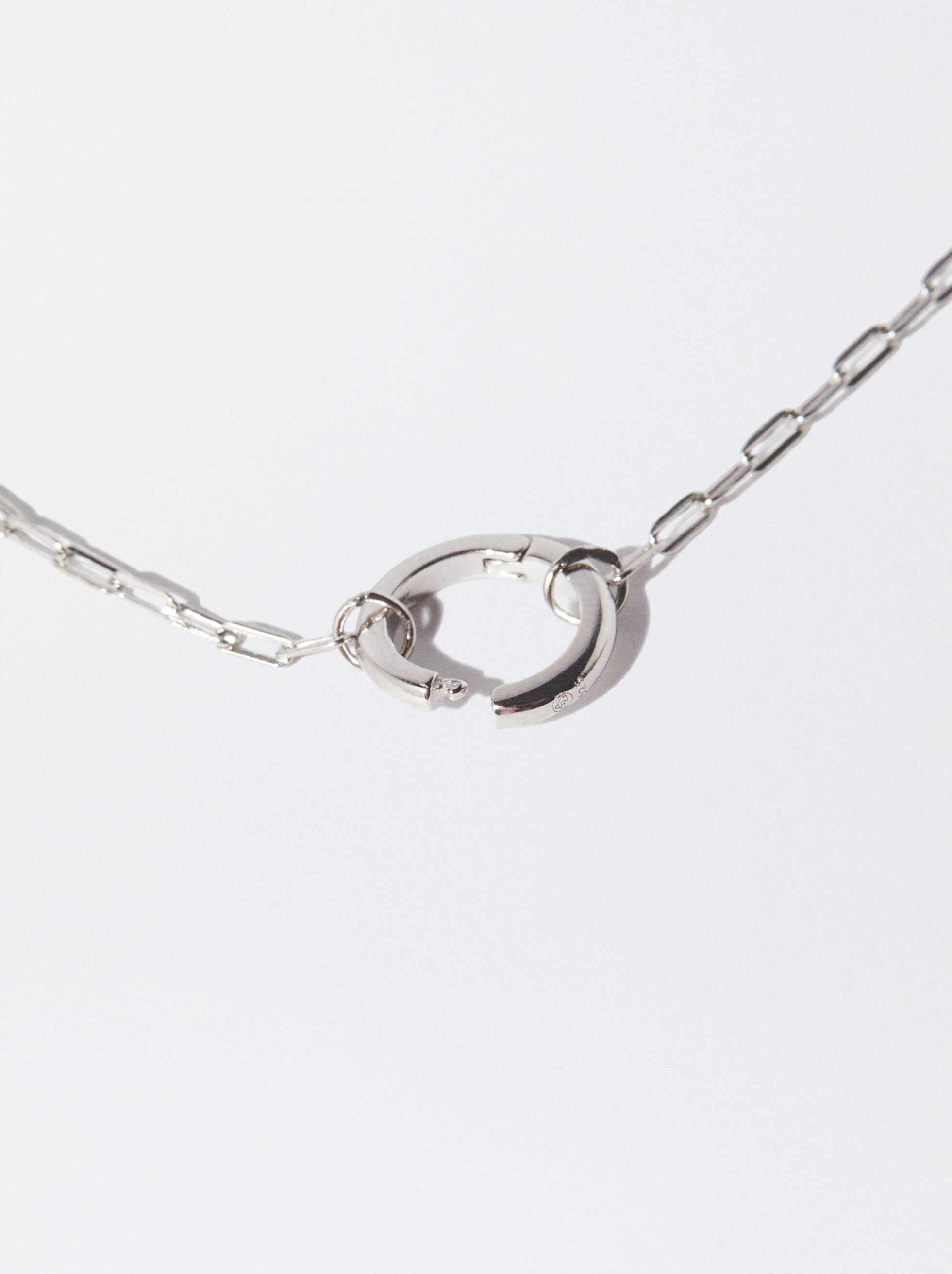 JENNIFER 18ct White Gold Plating Necklace With Name - Stylish Christmas  Custom | eBay