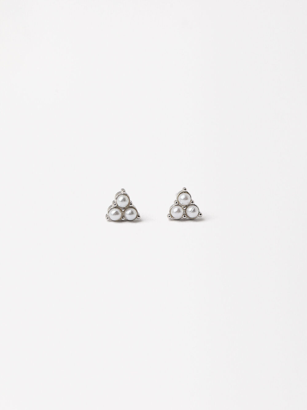 Boucles D'Oreilles Triangle - Argent Sterling 925 image number 0.0